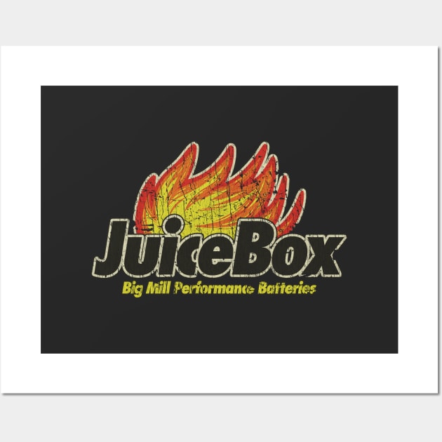 JuiceBox Performance Batteries 1970 Wall Art by JCD666